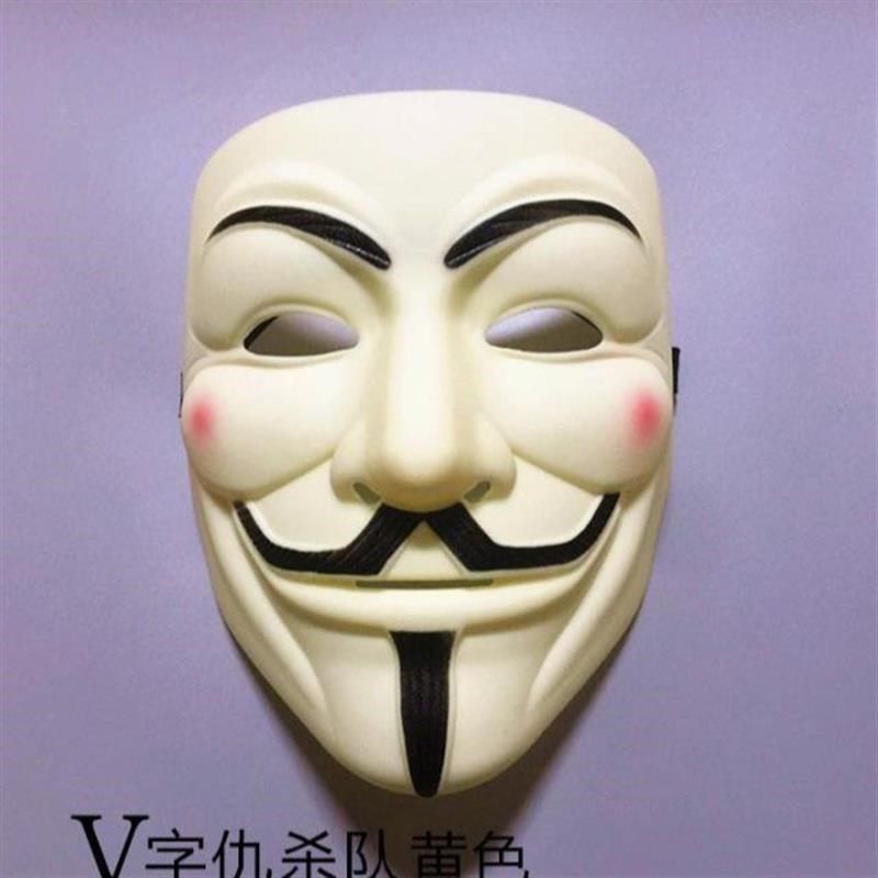 面具万圣节面具v字仇杀队面具成人儿童小丑面具男全面