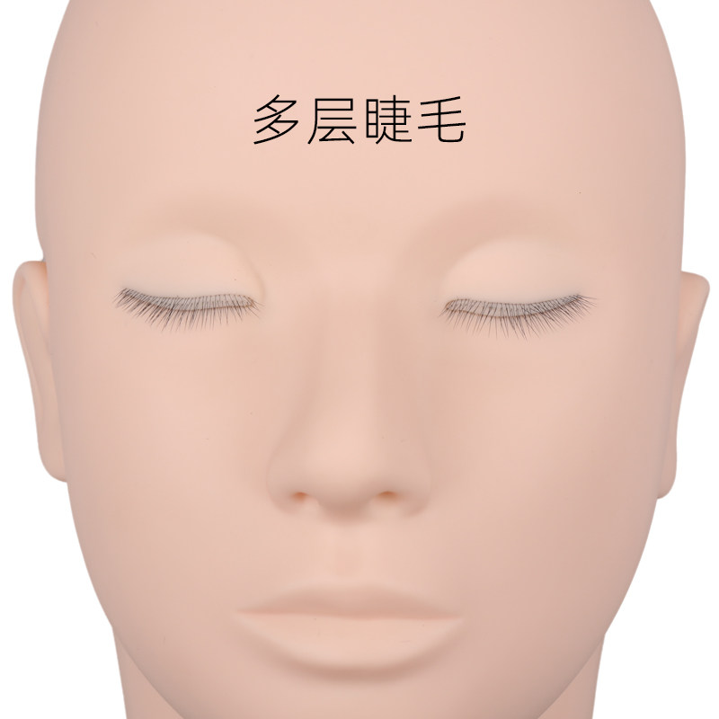 美睫头模练习睫j毛模特头嫁接睫毛模特头种睫毛头模美睫假人头