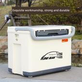 恒冠28L 30L35L钓箱海钓箱台钓箱加厚保温箱黑坑钓鱼箱户外冷藏箱