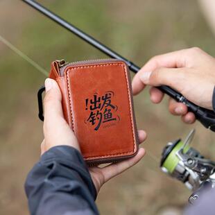 路亚亮片包微物路亚饵收纳包马口溪流假饵收纳包可携式小饵亮片包