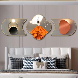 轻奢大气高级感三联客厅装饰画 画沙发背景墙高端挂画 画免打孔20