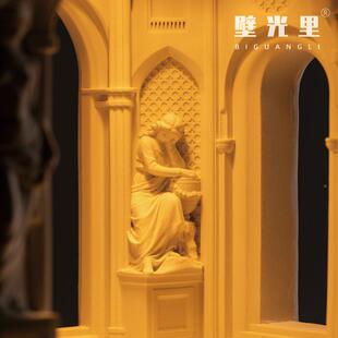 壁光无火香薰蜡卧烛室蜡定时里融灯融烛灯新婚礼物氛围灯女神殿