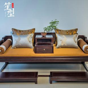 罗汉床垫子典定红木沙发坐垫制新实木20SF06家具海绵垫乳胶 中古式