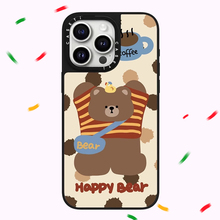 韩国CASETIF挎包小动物小棕熊适用苹果16/15promax壳新款iphone15plus保护套14防摔13pro镜面12ins11