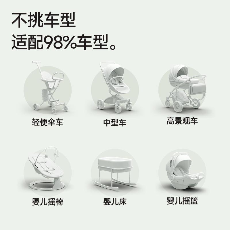 婴儿推车蚊帐全罩式通用儿童可折叠小推车防蚊罩儿童遮阳网纱