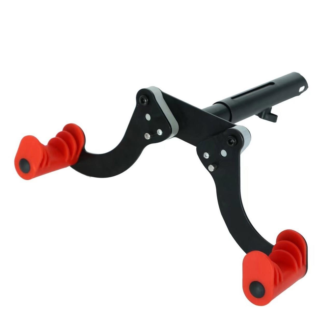 自行车挂架 山地车墙壁挂钩架 展示架可伸缩停车支架双挂钩修理台