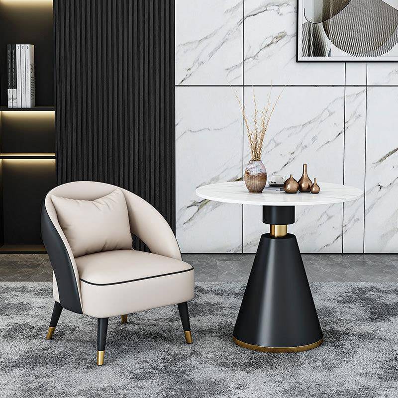 洽谈桌椅组合休闲轻奢酒店沙发接待单人椅商务休闲椅办公套装茶几