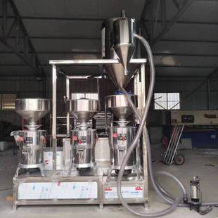 大型商用磨漿設備 自動磨漿機組全自動 一鍵啟動三連磨漿機廠家