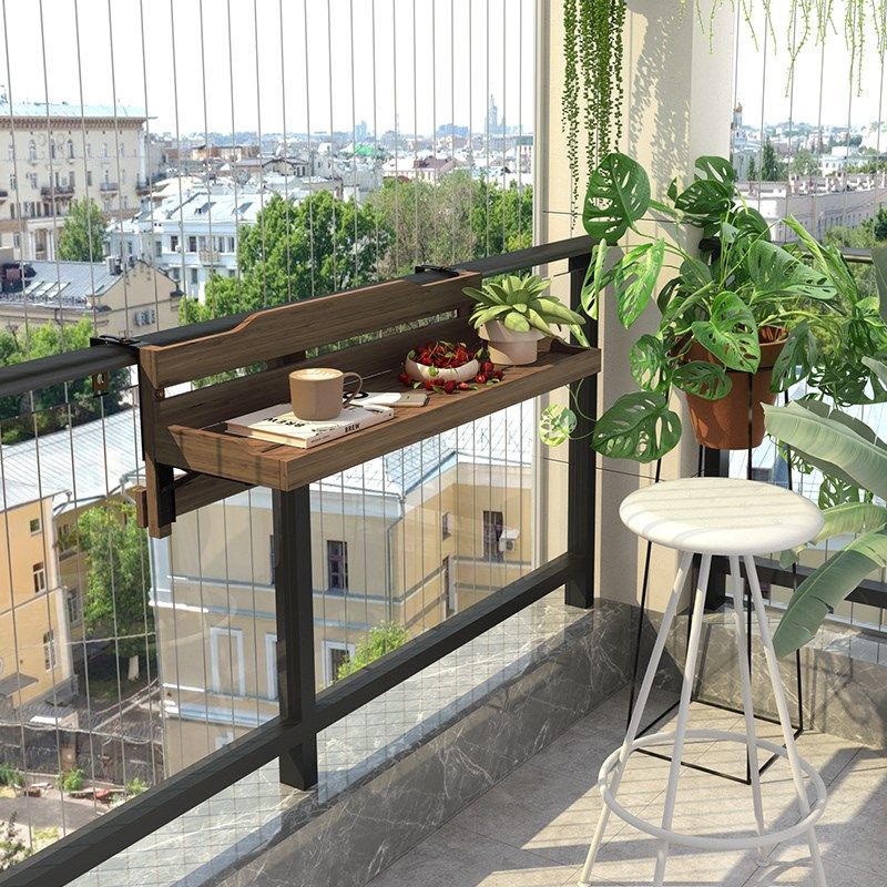 实木阳台栏杆挂桌休闲小吧台创意小户型可折叠Q家用护栏悬挂吧台,住宅家具,吧台,淘宝优惠券,粉丝福利购,淘宝优惠卷