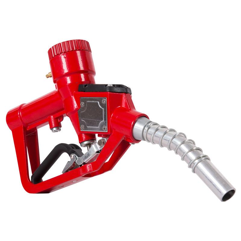 高精度LLY-25自封加油枪机械加油枪汽油柴油甲醇计量枪可调
