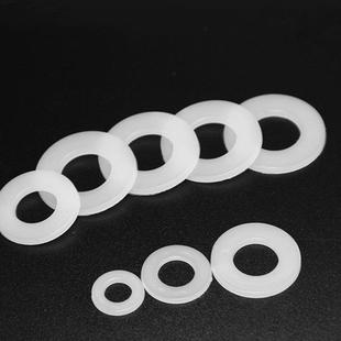 介子 塑料绝缘圆形垫片 尼龙平垫片 5000只装 供应M6 6x1.6MM