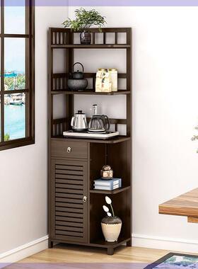 角柜转角柜墙角三角形置物架客厅卧室拐角落地收纳边柜现代储物柜