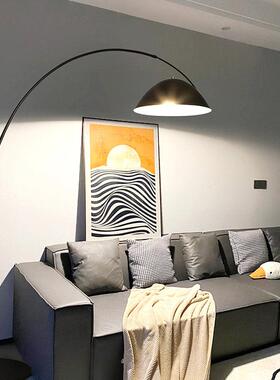 钓鱼灯落地灯客厅沙发装饰氛围设计师款轻奢卧室床头书房立式台灯