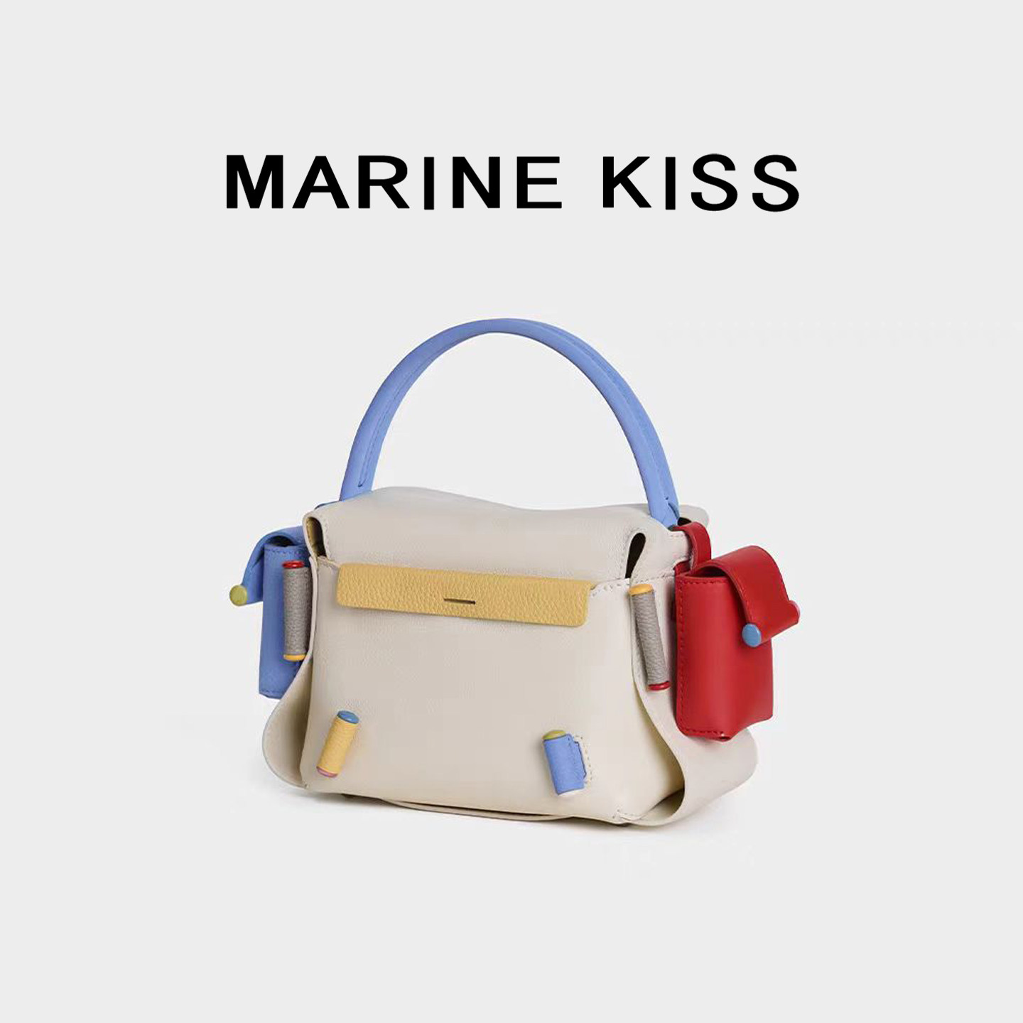 积木枕头包女2025新款设计感小众单肩斜挎包通勤百搭小手提包包