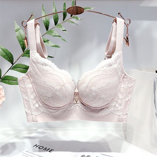 小胸聚拢a显大加厚5cm调整型内衣女收副乳文胸矫正外扩防下垂胸罩