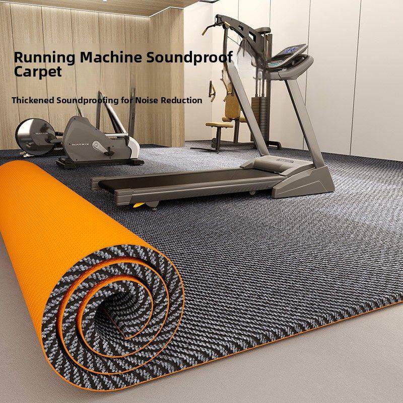 跑步机减震隔音地板垫减震垫运动专业加厚防滑健身房无声吸音地毯