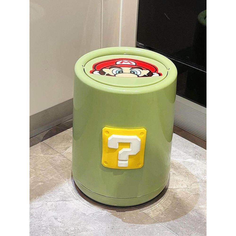 高颜值垃圾桶ins风厨房带盖摇盖垃圾篓客厅家用大容量卫生间厕所