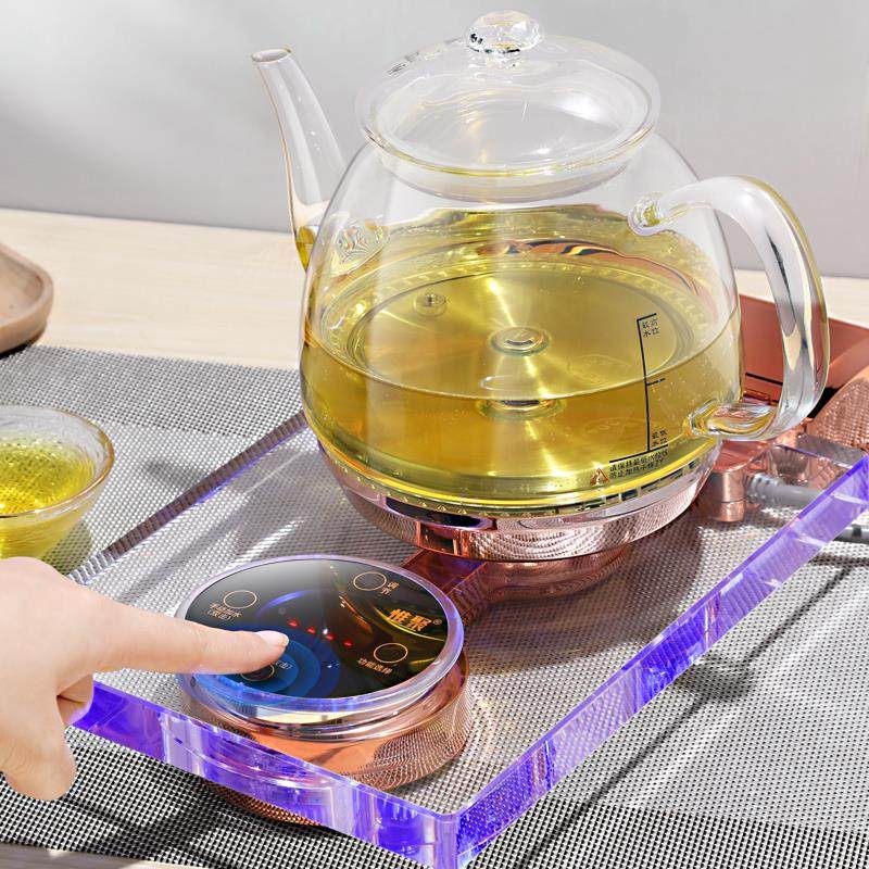 惟聚 WJ-SJ01全自晶动底部上玻水电WJ-SJ01热烧水壶温茶台泡茶专