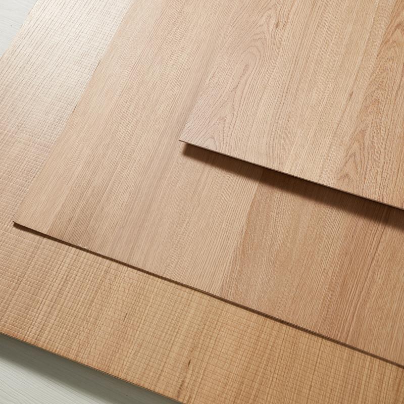 面白木皮橡木科定板免漆木饰板kd板板电视背景墙护无品牌/墙板实