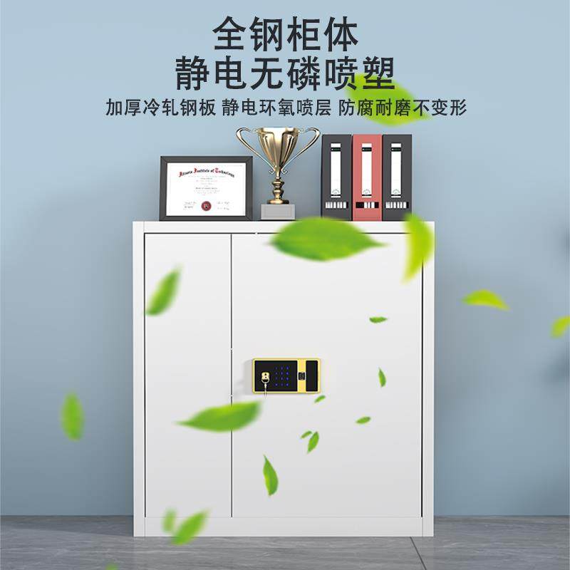 保密文件电子密码锁铁皮保险柜家用矮柜办公锁指纹柜防盗室档案柜,商业/办公家具,文件柜,淘宝优惠券,粉丝福利购,淘宝优惠卷