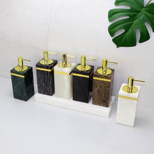 样板间摆房件大理石RYP001洗按手浴液瓶沐露洗发水乳液分装压瓶北