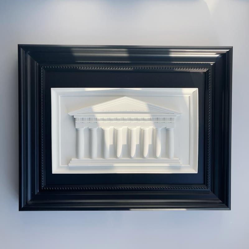 相表箱面盖板AGQ画横版电表盒遮立体装电饰画框轻奢挡高级感意欧