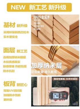 实木格NXD栅城板电视背墙格栅板胡桃色装饰木饰面护墙板隔景长吊