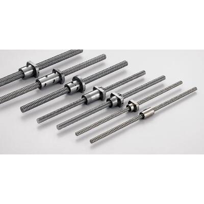 高精密4滚珠丝螺母丝杆杆套装SSFU12040FU1204 160 2005 3205 400