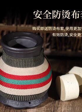 砭石火龙罐中院灸专用莲花口刮痧艾罐美摩容NJI院按刮痧走罐器具