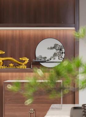 铜迁意摆件如黄铜事事如意摆件RY001客厅酒柜视电柜乔新居装饰礼