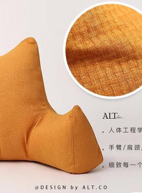 沙RH-YK-06靠枕书床头软包孕妇护颈护腰靠垫大靠童背发儿床上飘窗