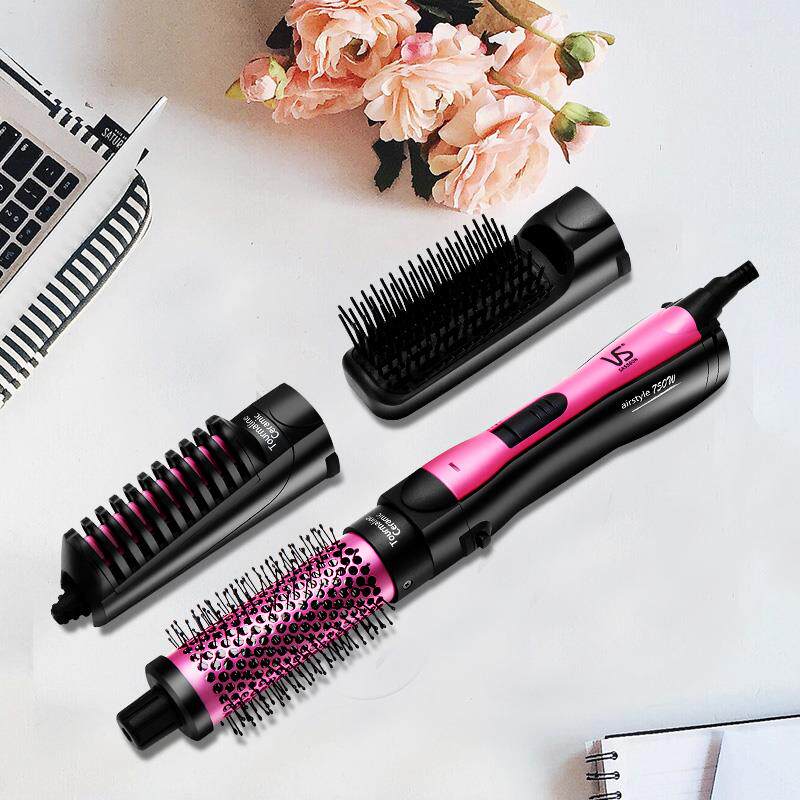 卷发VSAS80PI棒直两用持久热蓬吹发器吹风机直发梳负离卷松子造型