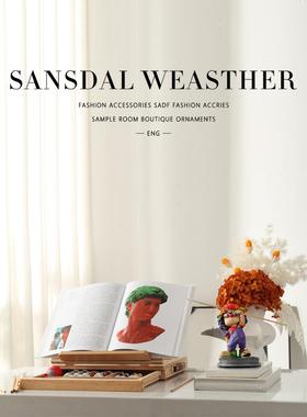 【00897866绘画主陈题】代儿童房样板间现男孩房孩房间设品书桌女