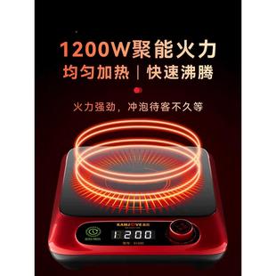 金灶约1S200家用小型磁炉45355定时预30电4不锈钢泡茶烧水壶平底