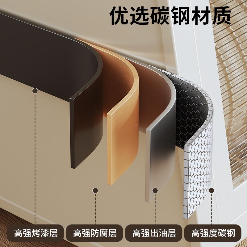 厨房具TC-WJ收纳碗柜小型放用碗碟台餐面多功能防家尘翻盖双层沥