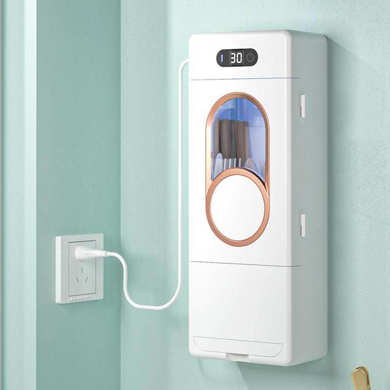 系智能消毒筷子筒烘器干机器餐具消毒家用小型壁德挂式收餐KX-031