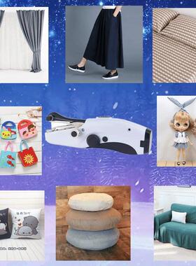 芳全自动缝纫家机小型用手持华电动小型迷你小巧可携式缝衣机EHK