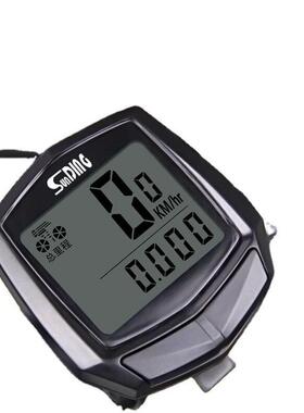 SD-581 顺东SUNDING 自行车有线码表 速度计里程计中英文码表