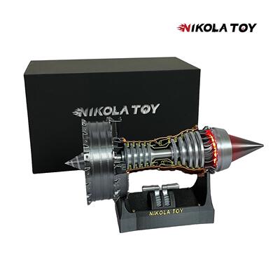 NIKOLATOY罗尔斯罗伊斯Trent900涡扇引擎模型飞机发动机创意礼物
