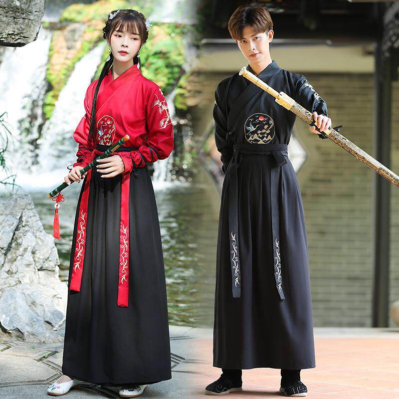 古装男毕业侠客书生演出服汉服拍照班服古代唐装舞台影视剧服厂家