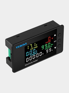 直流7.5-100Vn双向检测电压电流表数显数字电压电流功率表头多功