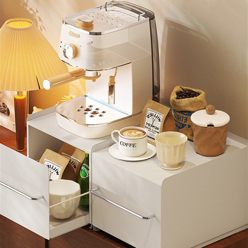 桌面杯子收纳柜抽屉式轨道储物柜马克杯茶杯水S吧台咖啡机置物架,家庭/个人清洁工具,杯架,淘宝优惠券,粉丝福利购,淘宝优惠卷