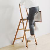 凳tenm a进口可摺叠梯凳厨房收纳创意多家用高功能登搁脚凳凳