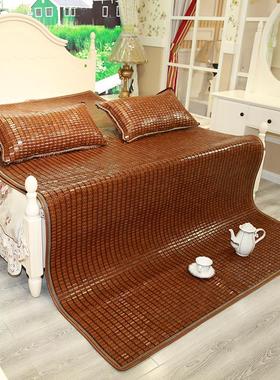 边窄炒籽请见宝贝麻将席一米五凉席席夏季儿童碳化麻竹将凉.席子1