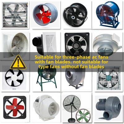 三相38机0V功率交流风大扇电控AVK制调速开器风扇无级调速关4000W