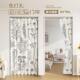 家用门帘隔断帘窗免打孔卧SSQ 2504室空调挡风厨房遮室挡子帘化妆