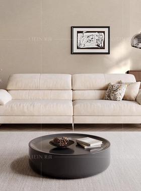 法式焦糖约色实木大象耳G853R朵布艺沙发客厅现小户型简代直排224