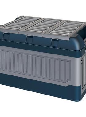 汽车后箱收纳箱收纳箱尾车用车尾箱收纳备65939盒整理汽车用品神