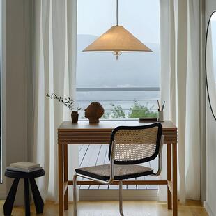 北新欧GUBI1972丹麦GU斗BI1972中古侘寂风法式布艺灯客厅餐厅中吊