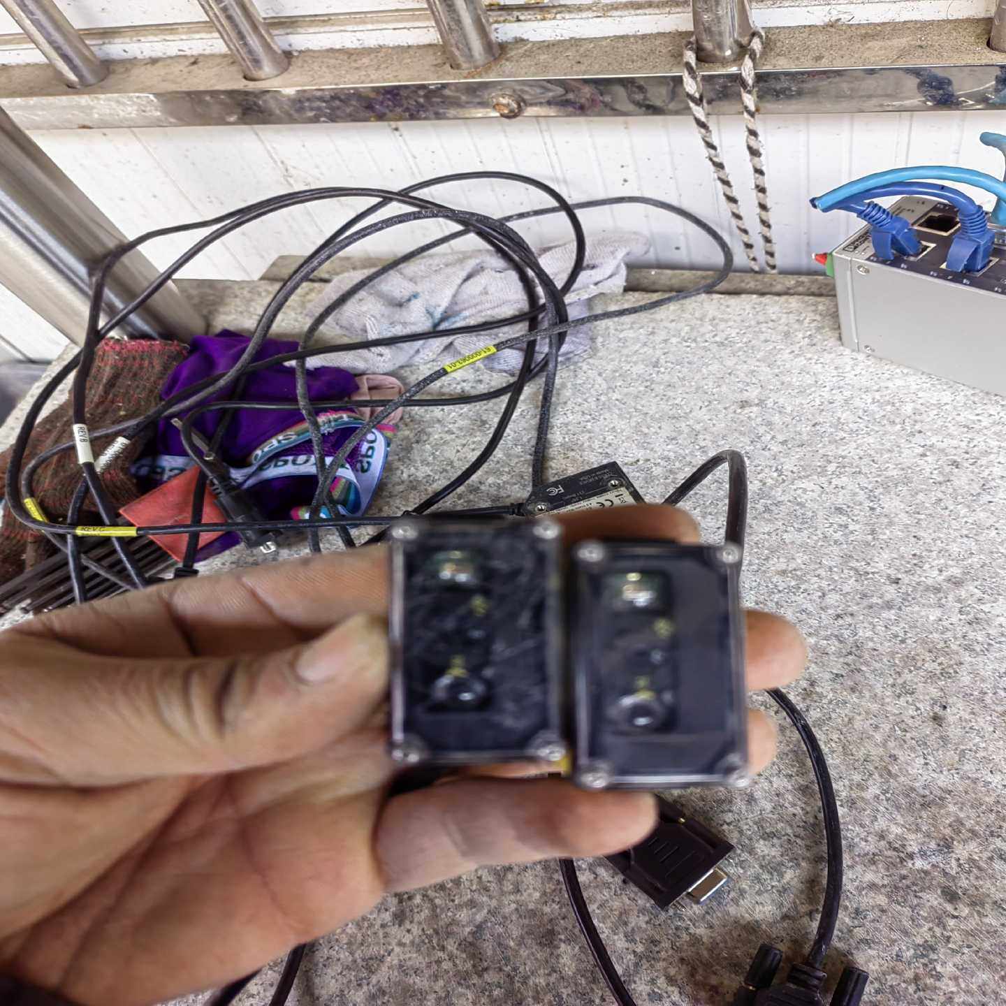 COGNEX康耐视DM50S读码器，成色如图所示，货，两